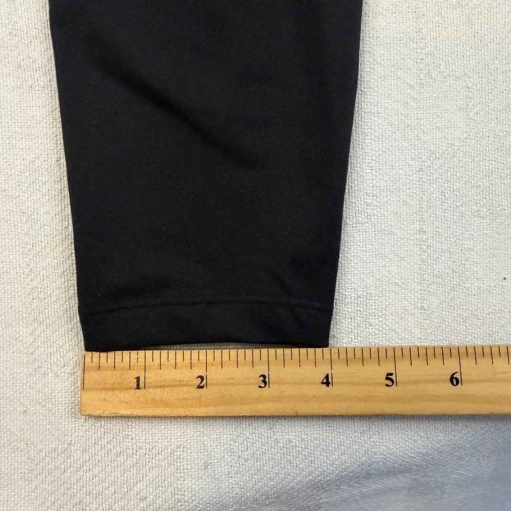 Felina Womens High Waisted Black Athletic Leggings C6355 Size Large - Picture 7 of 8